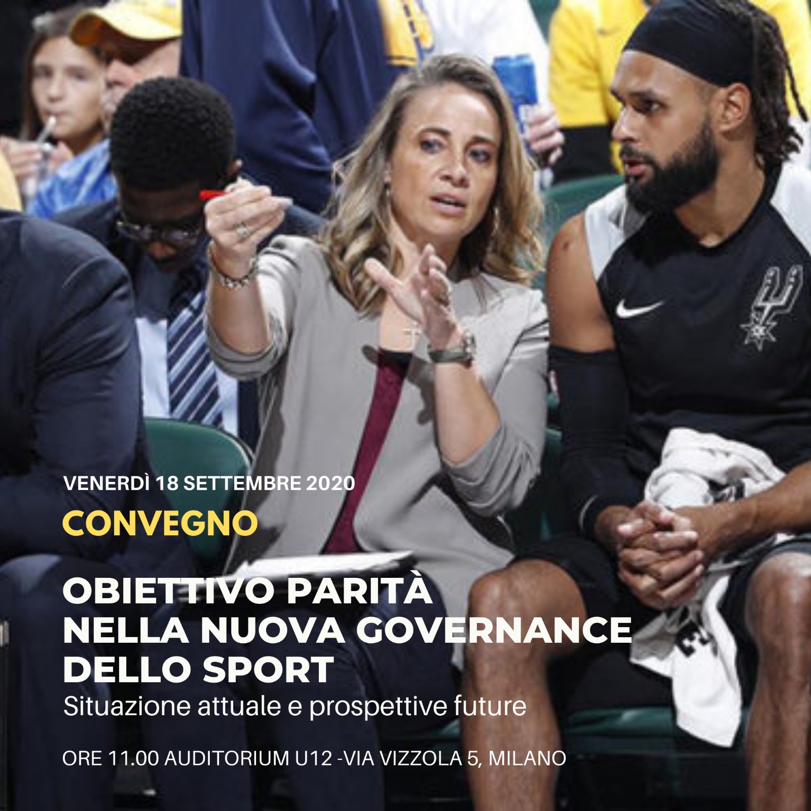 Obiettivo parità nella nuova governance dello sport